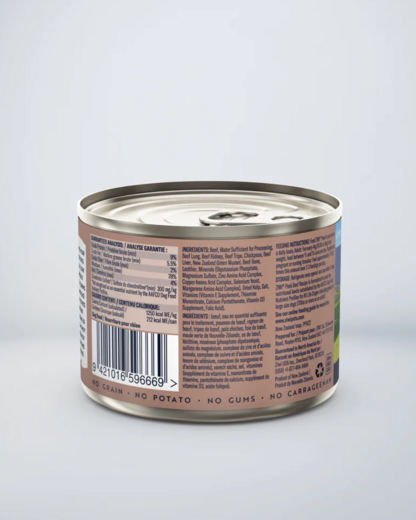 ZiwiPeak nötkött 12 x 170 g för hundar