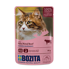 Bozita Chunks in Jelly with Beef for Cats