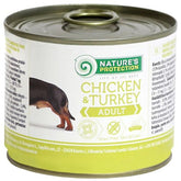 Nature's Protection adult kyckling & kalkon för hund 200 g
