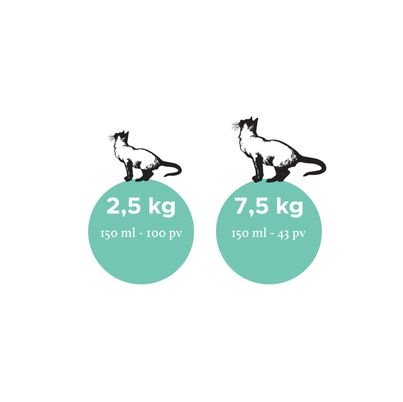 Nutrolin Kitten & Adult för katter 150 ml