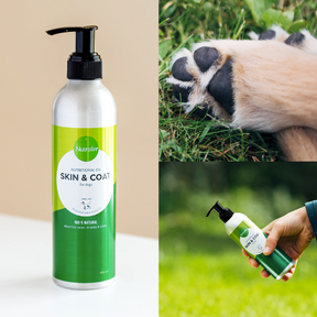 Nutrolin Skin & Coat õli probleemse nahaga koertele, pumbaga pudel 2 x 260 ml TOPELTPAKK