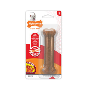 Nylabone Extreme Chew bacon S för hundar