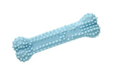 Nylabone Puppy Teething Dental tuggleksak kyckling blå XS för valpar