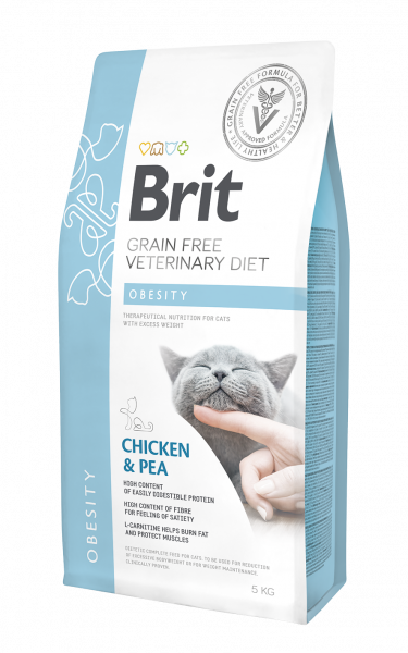 Brit Obesity Chicken & Pea Kattmat 2 kg