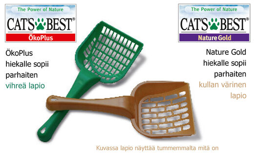 Cat's Best Smart Pellet Ströspade Guld