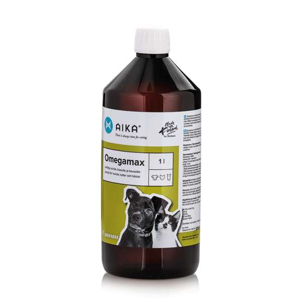 AIKA Omegamax salmon oil for dogs, cats and horses