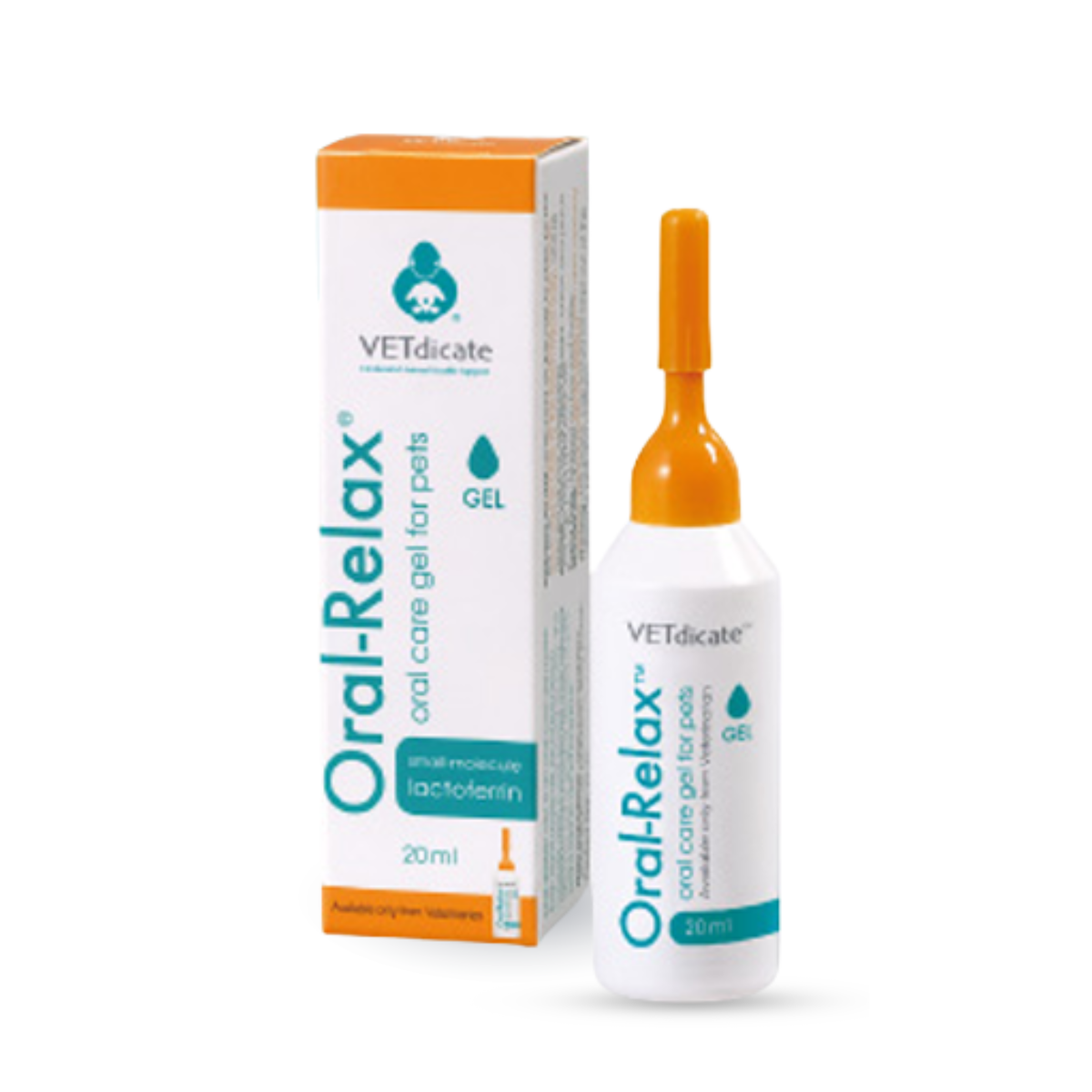 VETdicate Oral-Relax Oral Care Gel for Dogs and Cats 20 ml