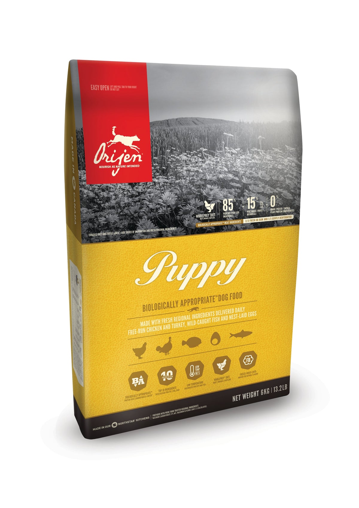 Orijen Puppy 11,4 kg för hundar