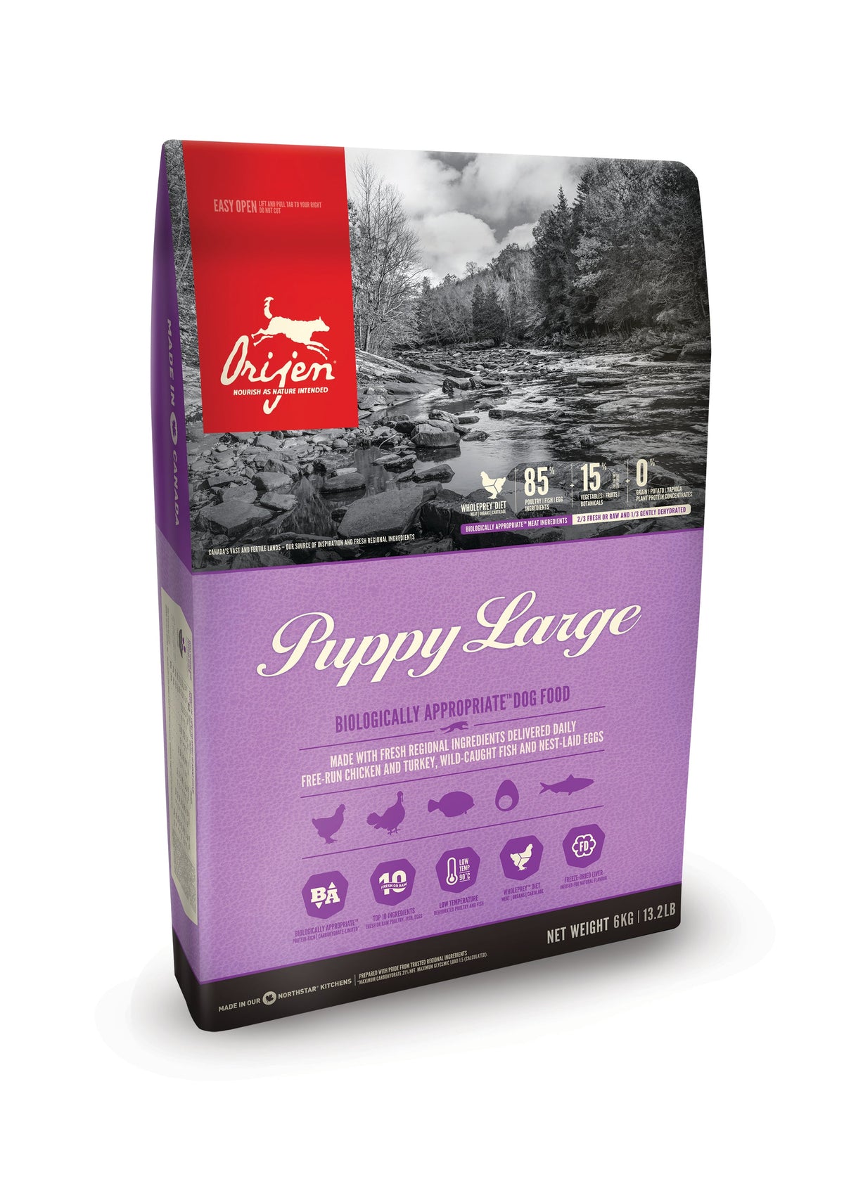 Orijen Puppy Large 11,4 kg för hundar