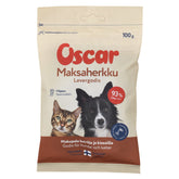 Oscar Levergodis 100 g för hundar och katter