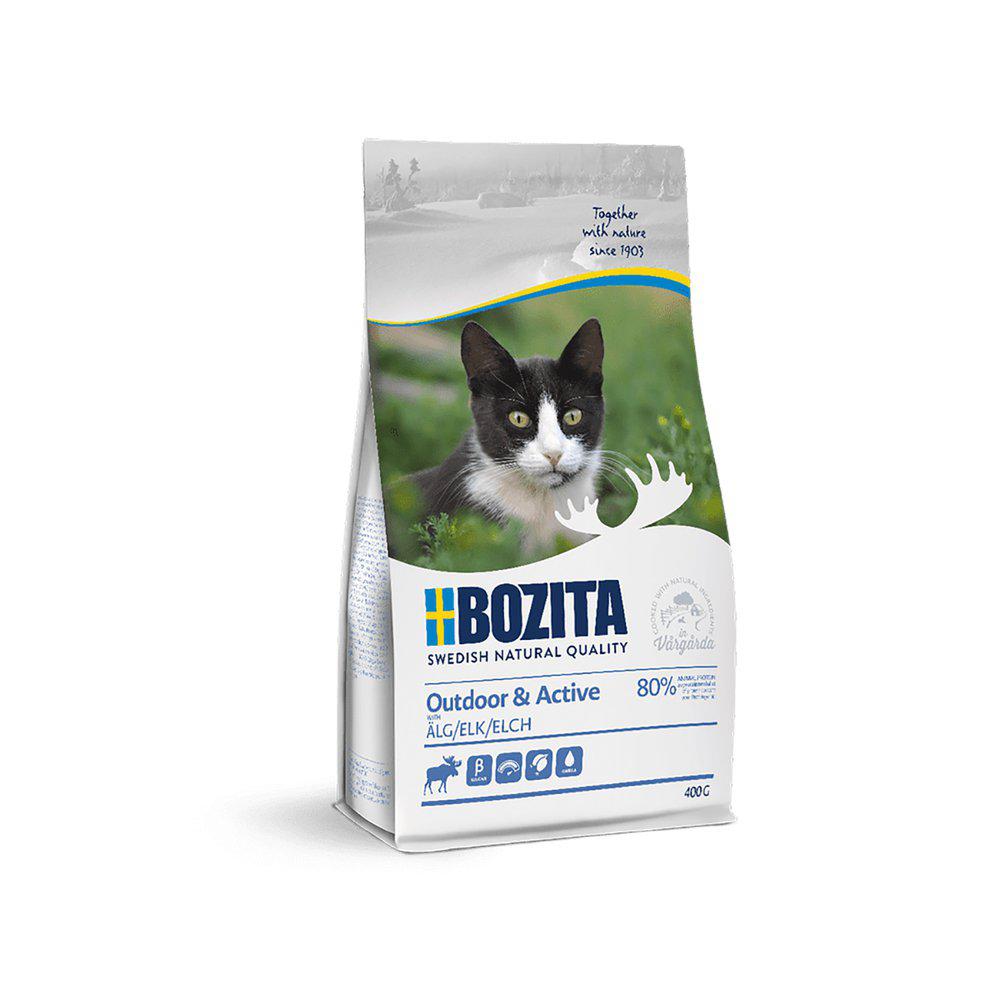Bozita Outdoor & Active Elk 10 kg för katter