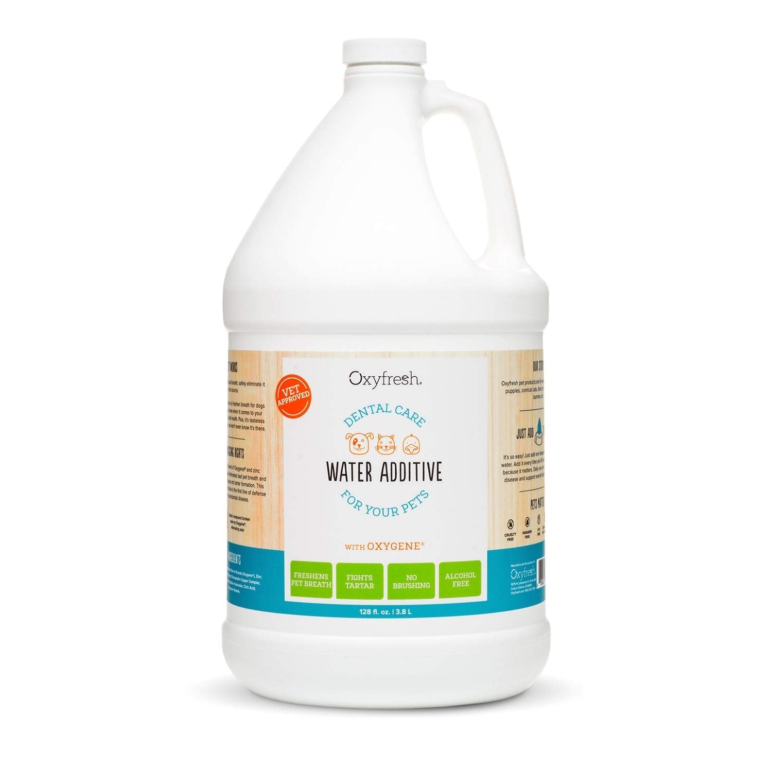 Oxyfresh Water Additive with Oxygene for Cats and Dogs