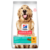HILL'S SCIENCE PLAN Perfect Weight Large Breed Adult Dog Food with Chicken12 kg