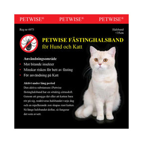 Petwise Fästinghalsband För Katt <35 cm