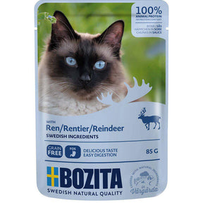 Bozita Chunks in Sauce with Reindeer for Cats