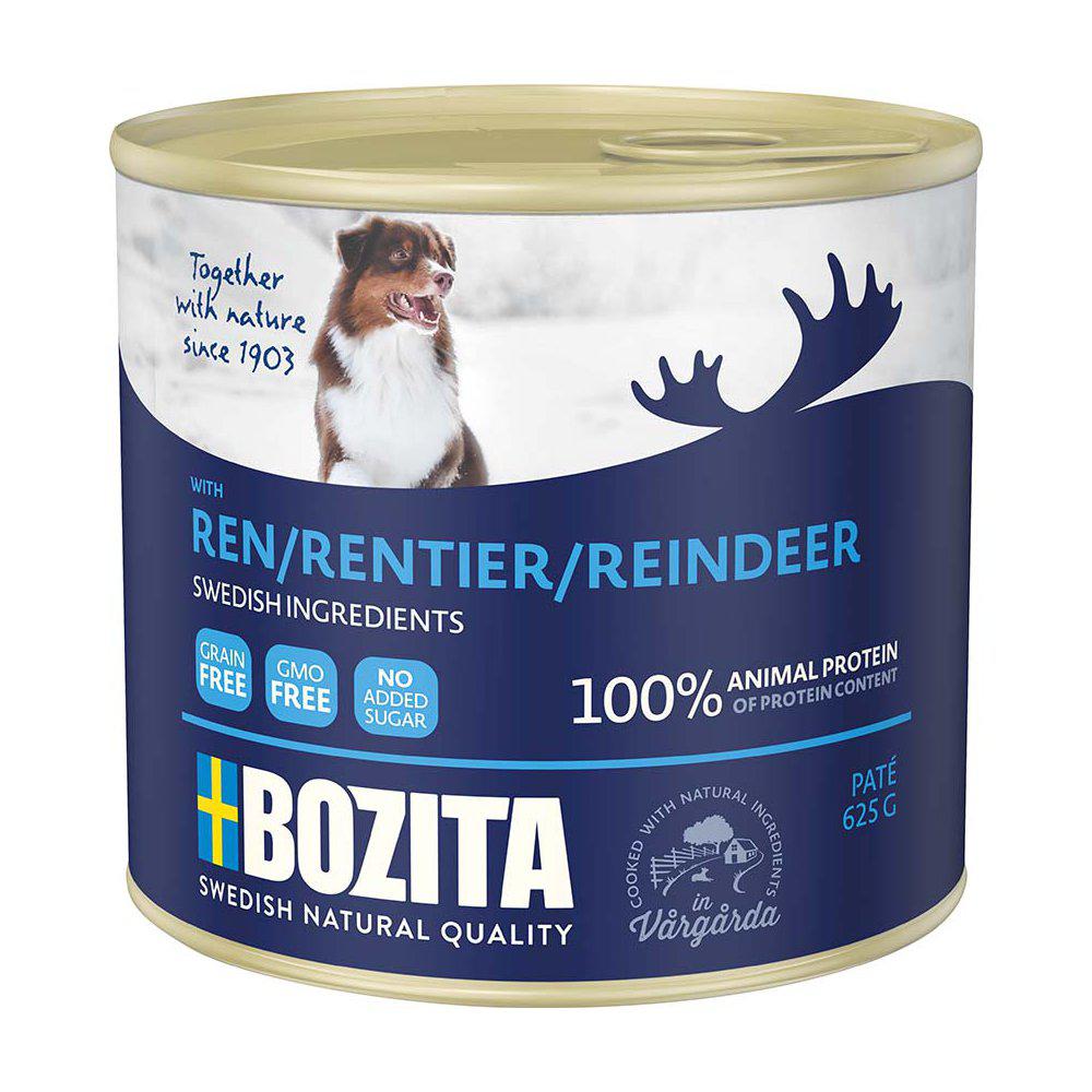 Bozita Renpaté 625 g för hundar