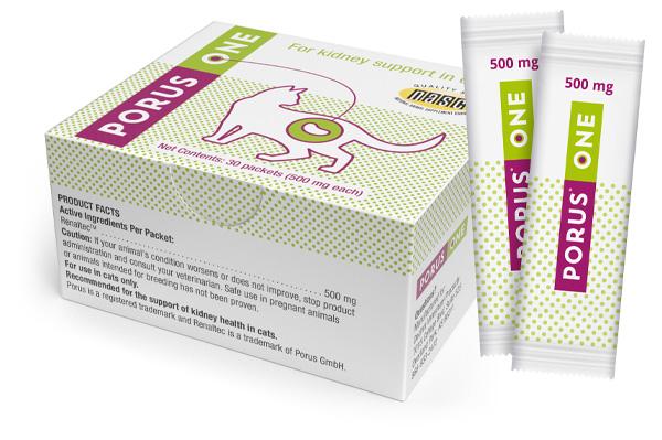 Porus One katt 30 x 500 mg