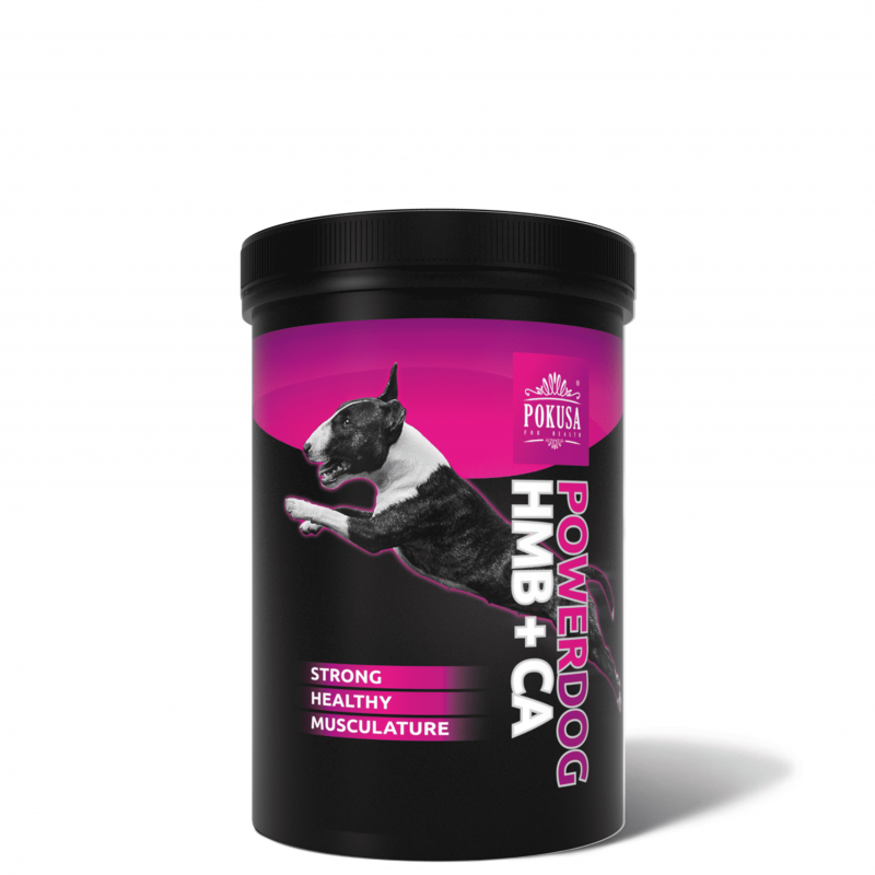Pokusa PowerDog HMB + CA 250 g för hundar