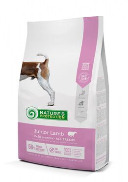 Nature's Protection Junior all breed lamm 2 kg för hundar