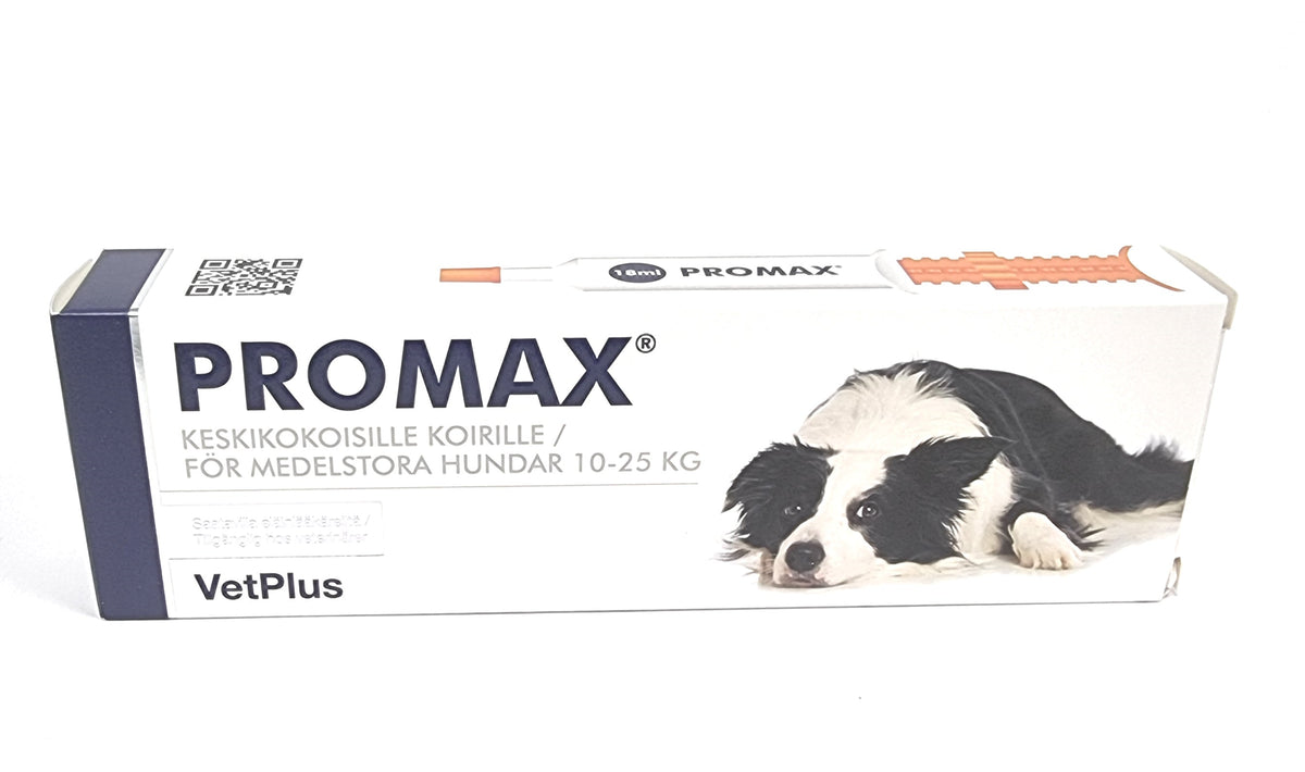 Vetplus Promax För medelstora hundar 10-25 kg 18 ml
