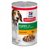 Hill's Science Plan Puppy våtfoder för valpar med kyckling 12 x 370 g