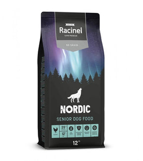 Racinel Nordic Senior kyckling 12 kg för hundar