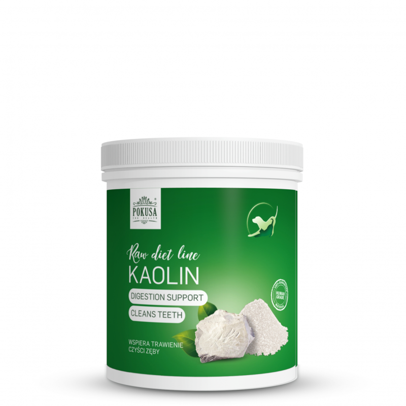 Pokusa RawDietLine Kaolin 200 g för hundar och katter