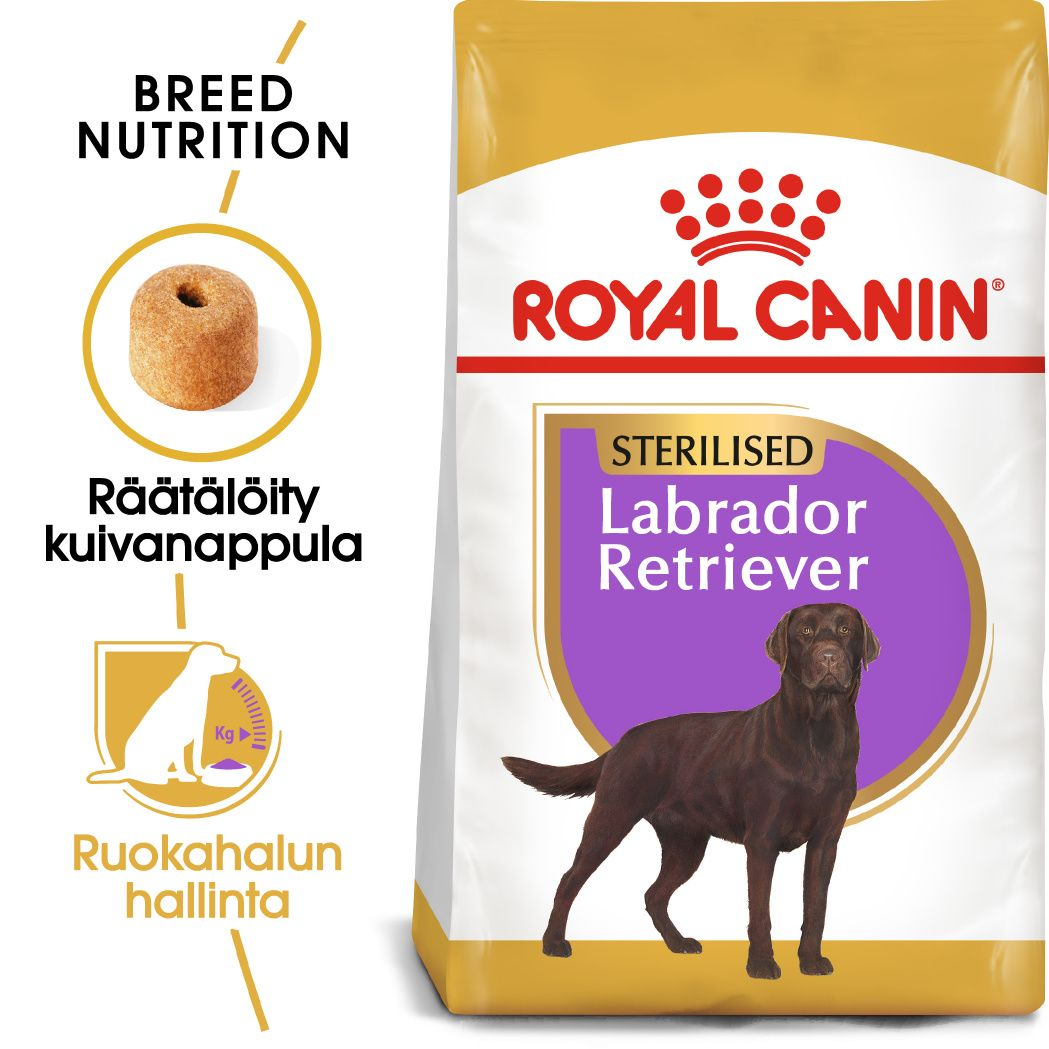 Royal Canin Labrador Retriever Sterilized Adult dry dog food 12 kg