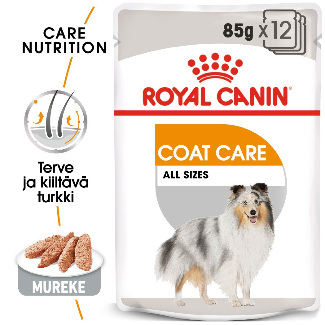 Royal Canin Coat Care våtfoder paté 12 x 85 g för hundar