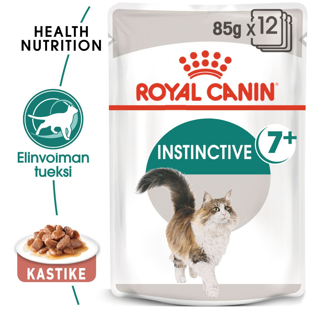 Royal Canin Instinctive 7+ Gravy våtfoder 12 x 85 g för katter