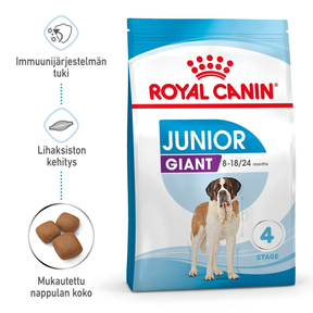 Royal Canin Giant Junior torrfoder 15 kg för hundar