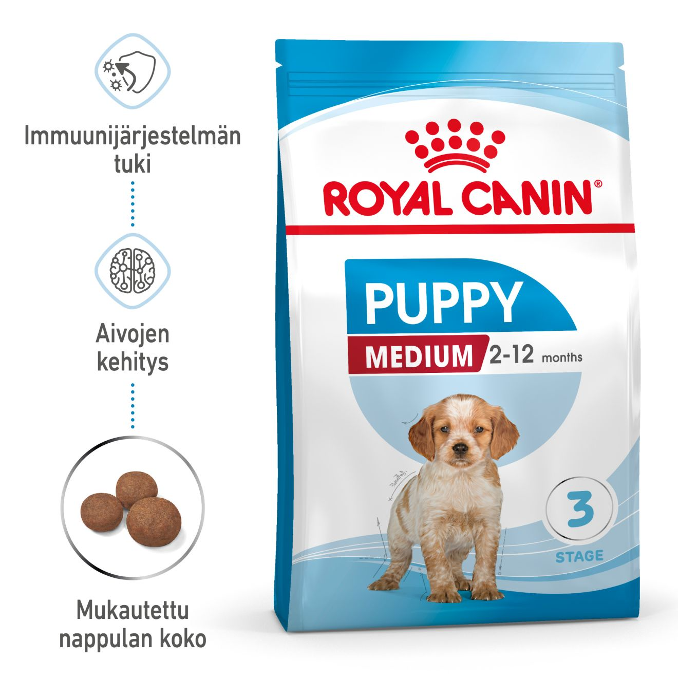 Royal Canin Medium Puppy torrfoder för hundvalp