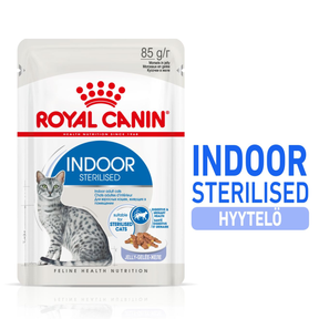 Royal Canin Indoor Sterilised Jelly våtfoder 12 x 85 g för katter