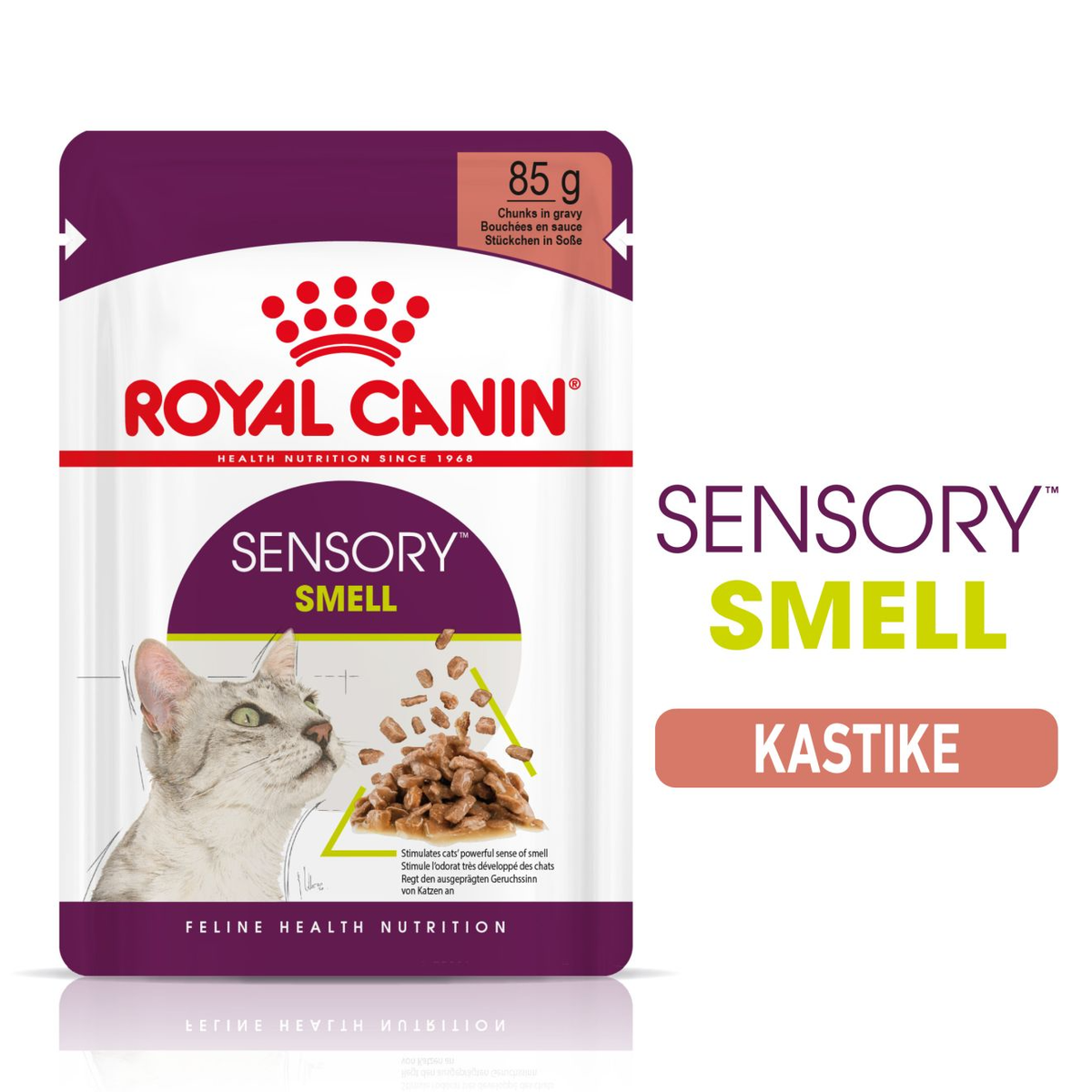 Royal Canin Sensory Smell Gravy katt 12 x 85 g