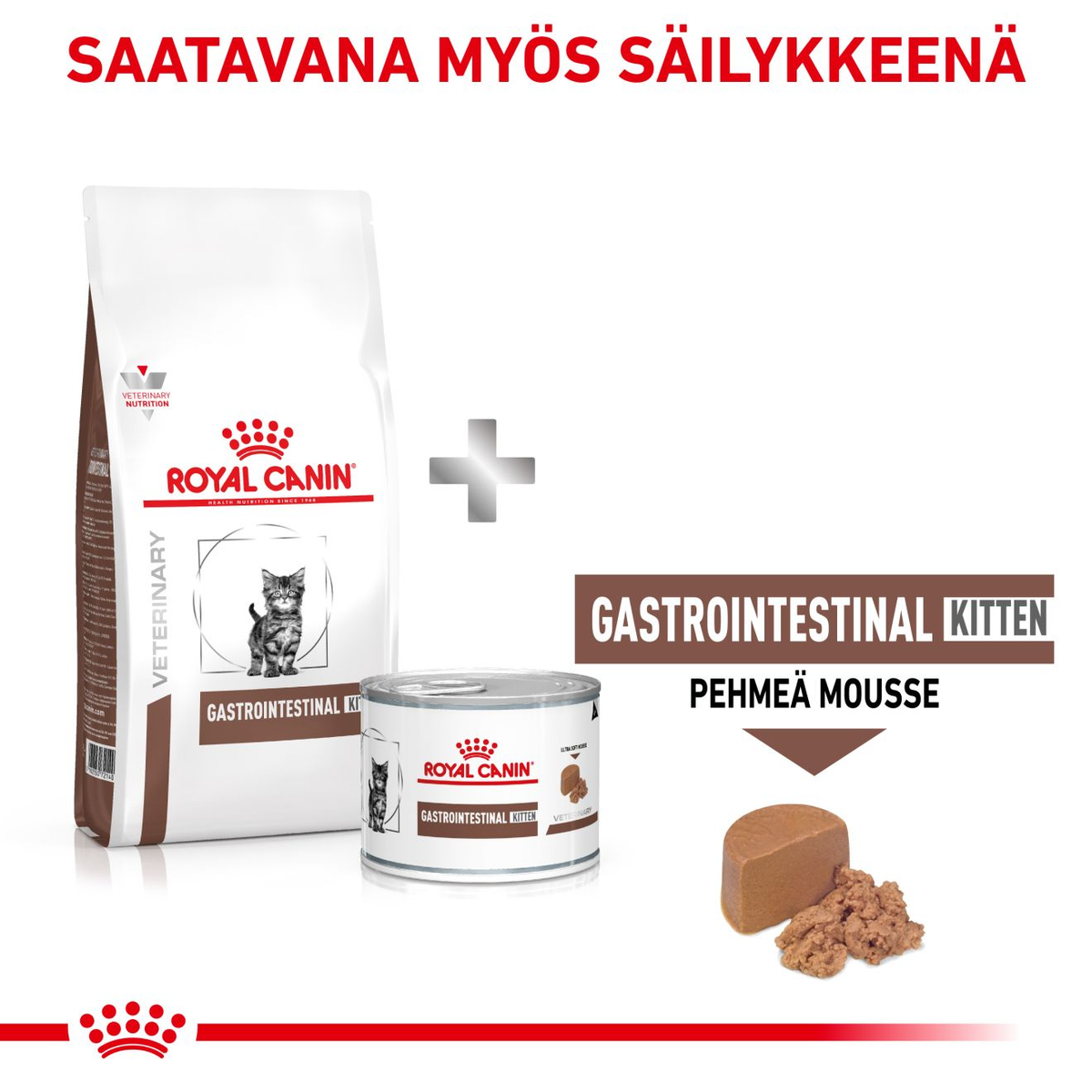 Royal Canin Veterinary Diets Gastrointestinal Kitten torrfoder 400 g för katter