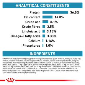Royal Canin Veterinary Diets Derma Skin & Coat torrfoder för katter 1,5 kg