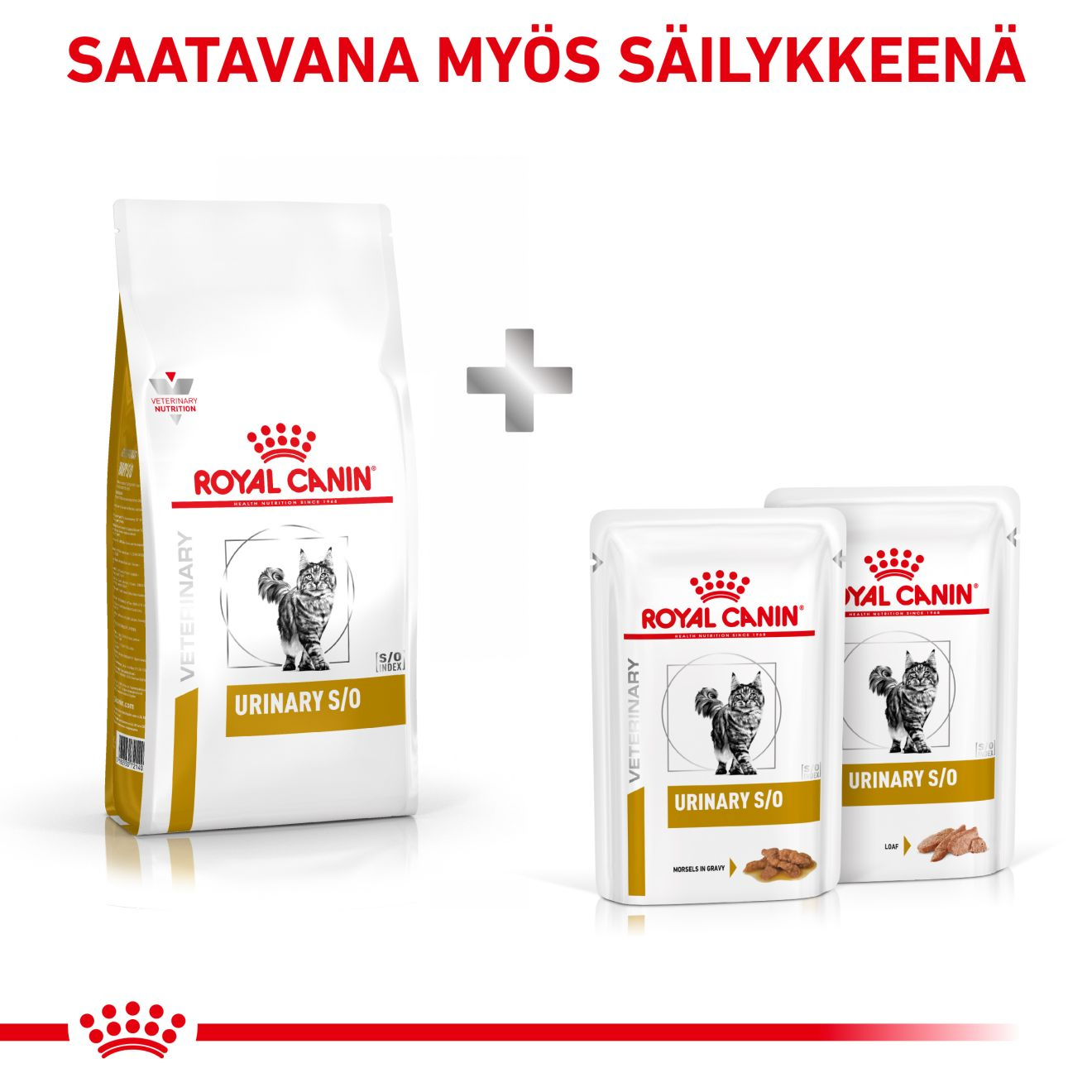 Royal Canin Veterinary Diets Urinary S/O torrfoder för katt 3,5 kg