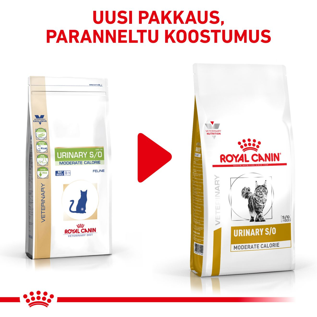 Royal Canin Veterinary Diets Urinary S/O Moderate Calorie dry cat food