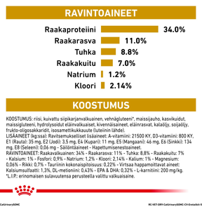 Royal Canin Veterinary Diets Urinary S/O Moderate Calorie torrfoder för katt 7 kg