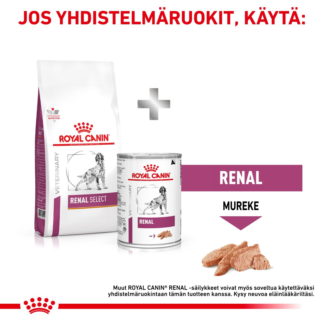 Royal Canin Veterinary Diets Renal Select torrfoder 10 kg för hundar