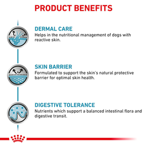Royal Canin Veterinary Diets Derma Skin Care torrfoder för hund 8 kg