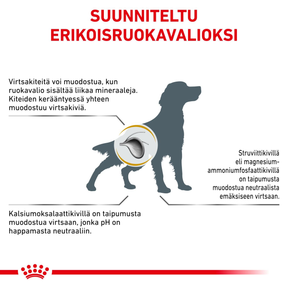 Royal Canin Veterinary Diets Urinary S/O kuivtoit koertele 2 kg