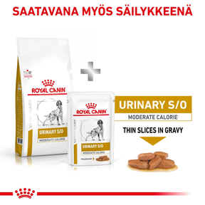 Royal Canin Veterinary Diets Urinary S/O Moderate Calorie torrfoder för hund 1,5 kg
