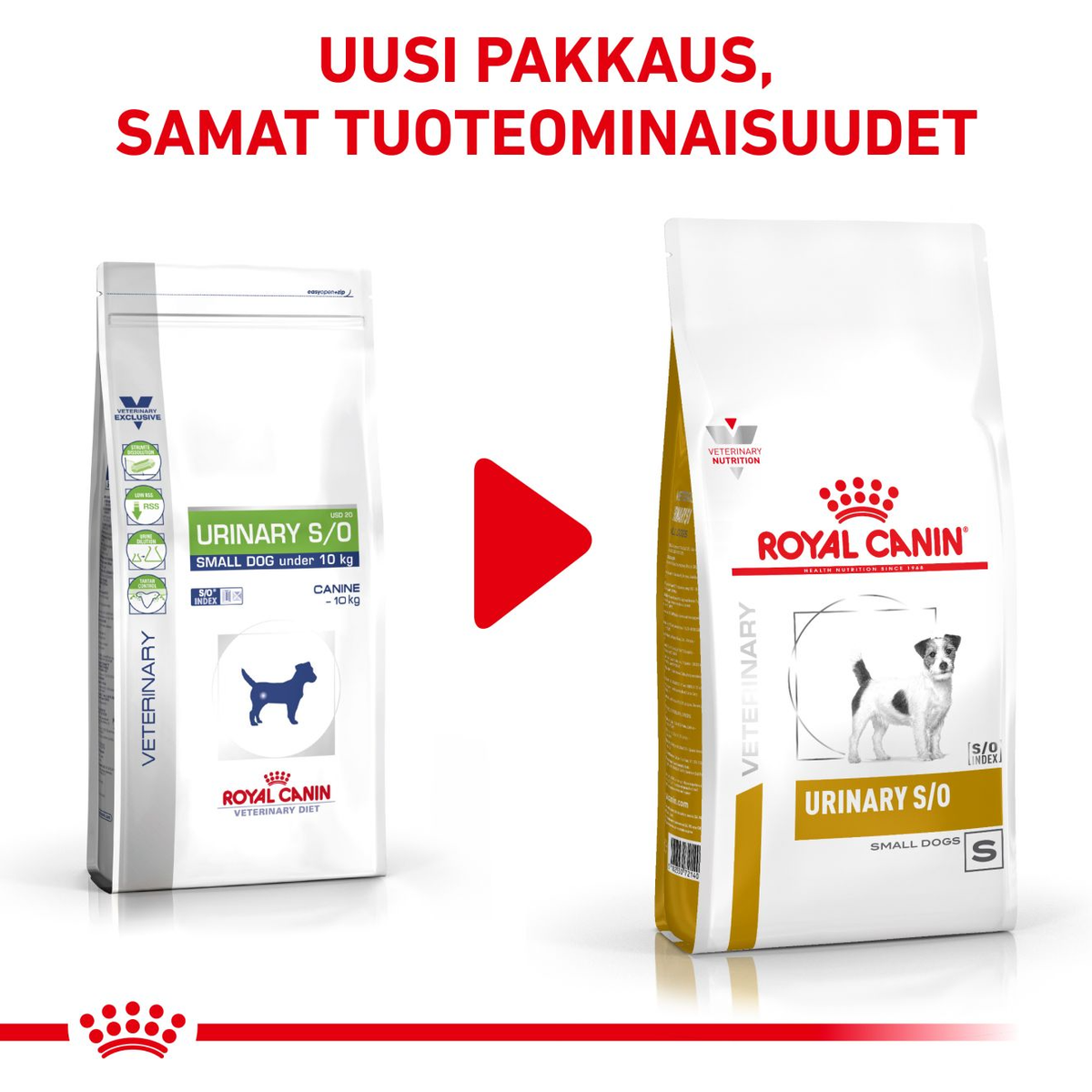 Royal Canin Veterinary Diets Urinary S/O Small Dog dry dog food 1.5 kg