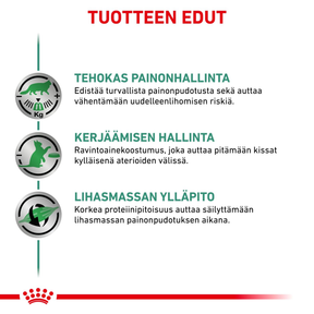 Royal Canin Veterinary Diets Weight Management Satiety märgtoit kassidele 12 x 85 g MULTIPAKK