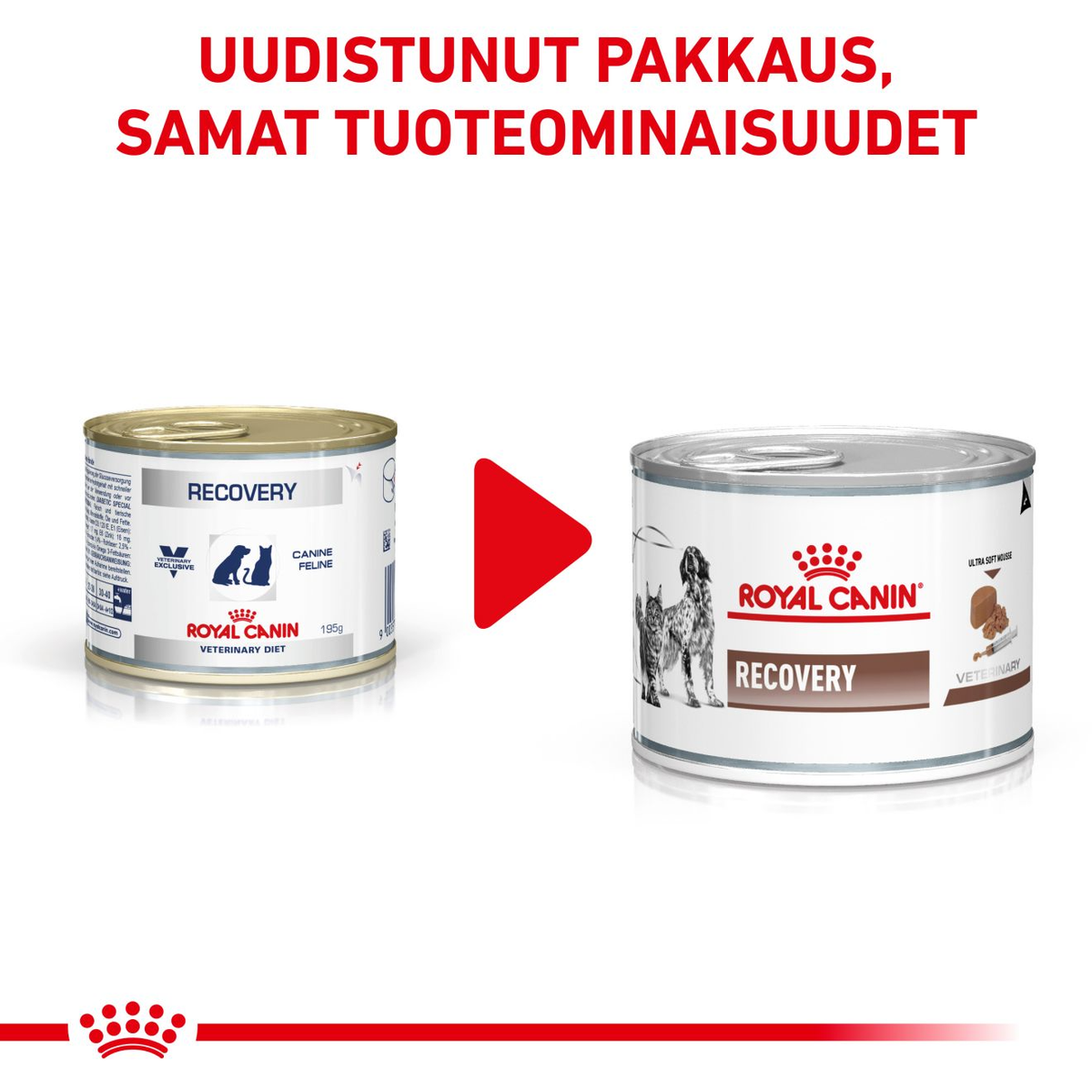 Royal Canin Veterinary Diets Gastrointestinal Recovery Ultra Soft Mousse 195 g