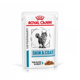 Royal Canin Veterinary Diets Derma Skin & Coat Pouch 12x85g våtfoder för katt smakprov