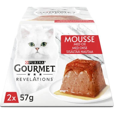 Gourmet Revelations Nötkött 2 x 57 g för katter