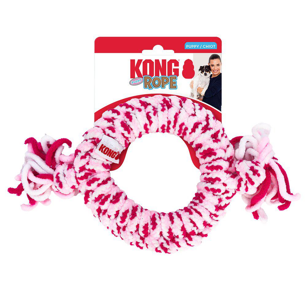 KONG Puppy Rope Ring M för valpar