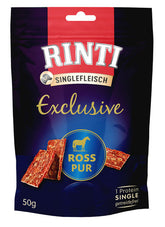 Rinti Singlefleisch Exklusiv Pur häst 50 g
